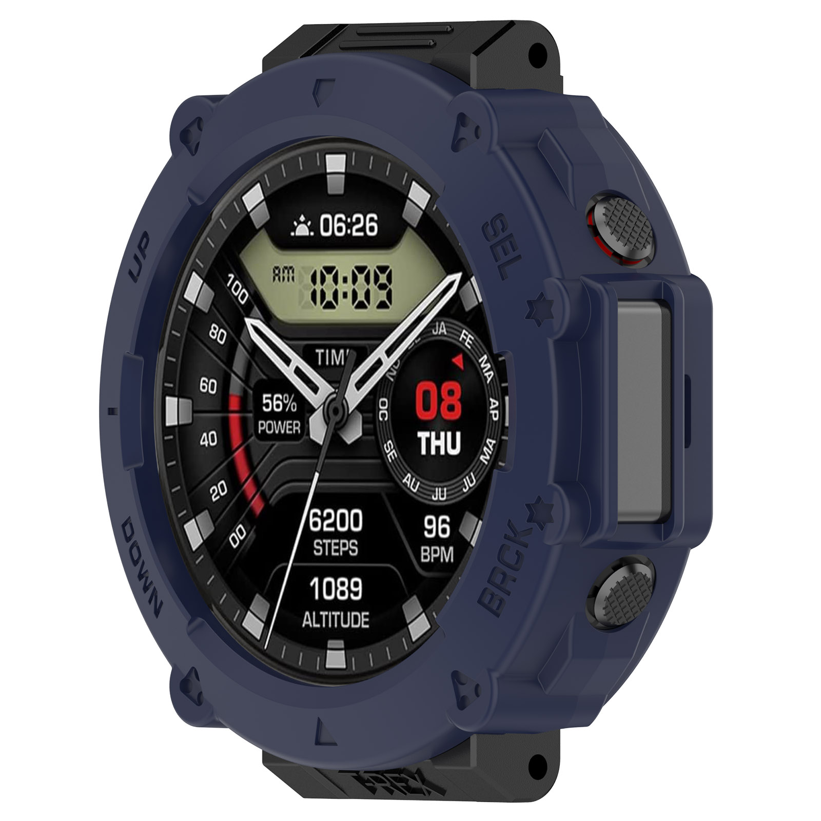 Amazfit Защитный чехол для Amazfit T-Rex Ultra ночной синий