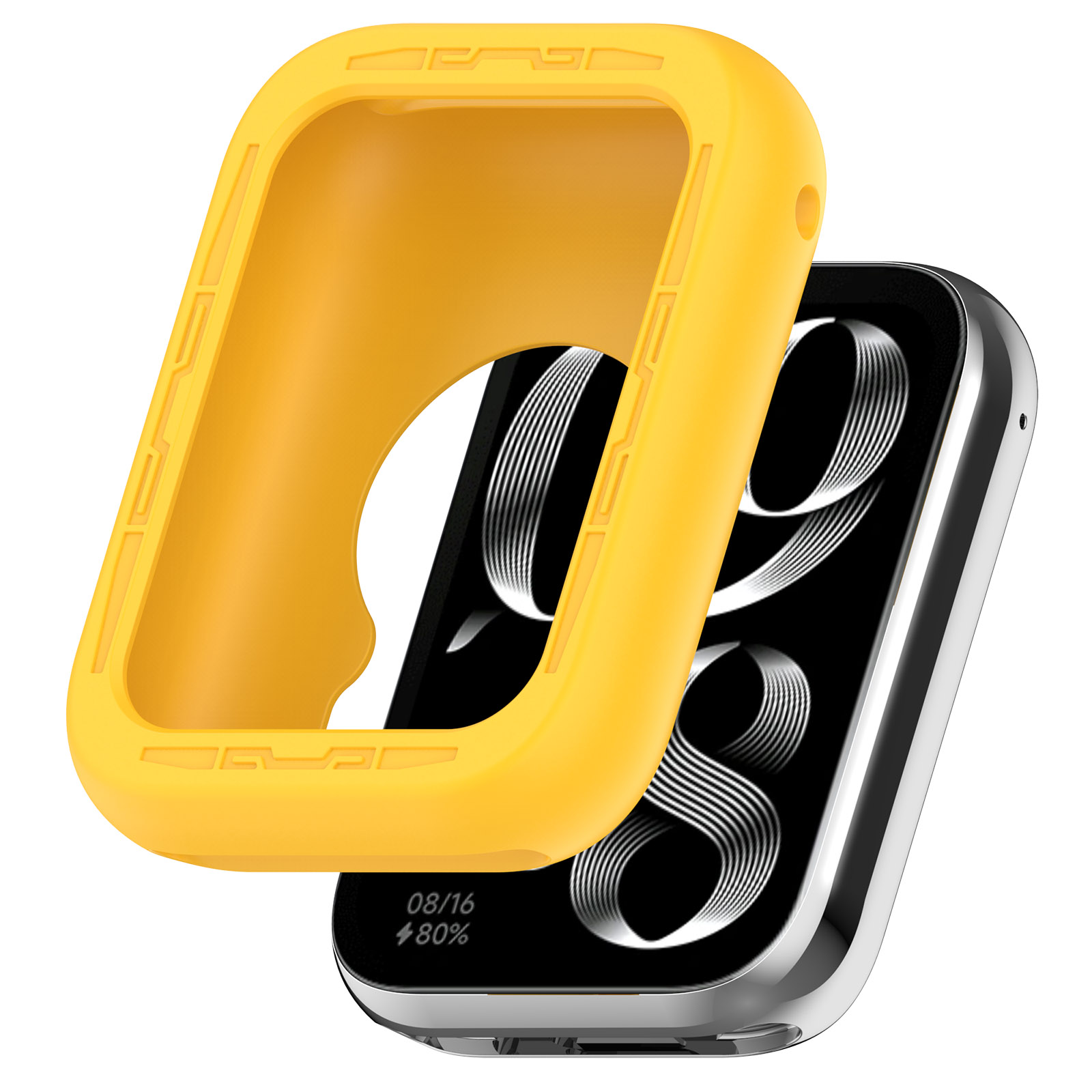 Xiaomi Силиконовый чехол для Xiaomi Mi Band 8 Pro желтый