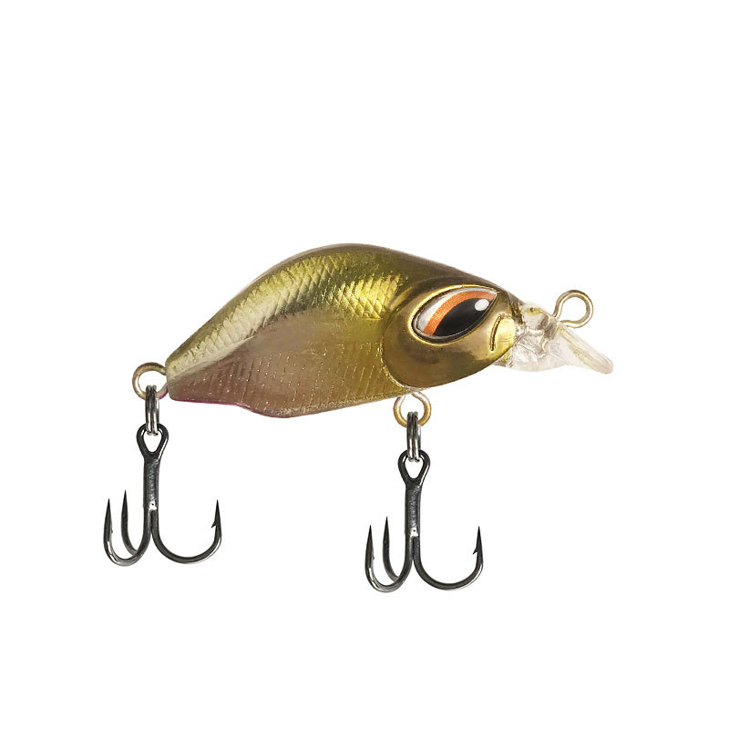 ГиперМол Воблер для рыбалки Фэт (Fat), тонущий, 4.2 см/3.5 г золотистая