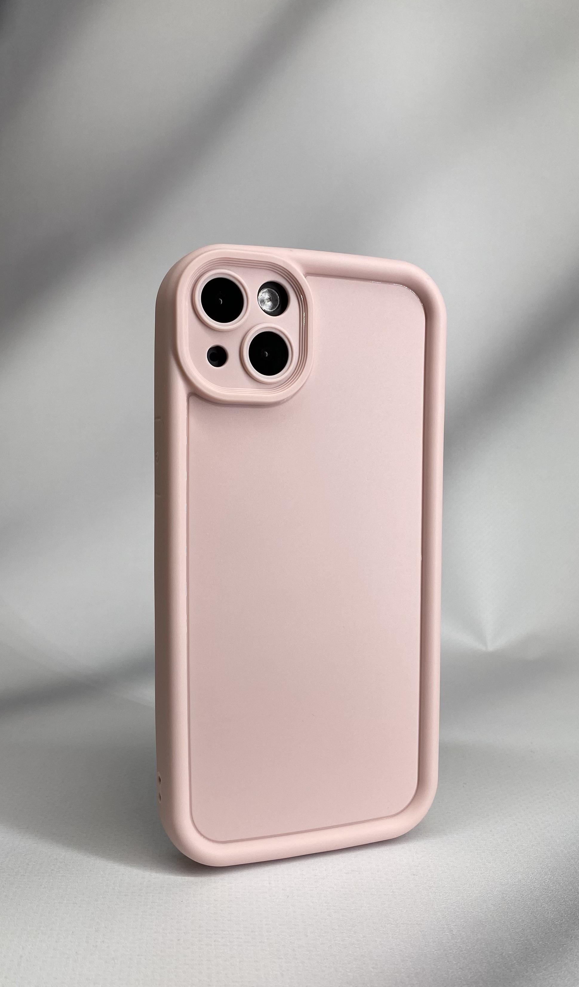 Apple Силиконовый чехол для iPhone 15 Plus розовый