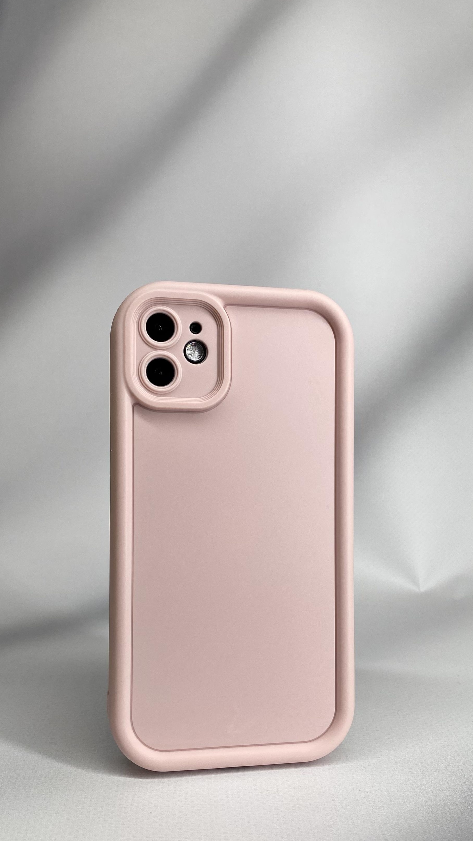Apple Силиконовый чехол для iPhone 11 розовый