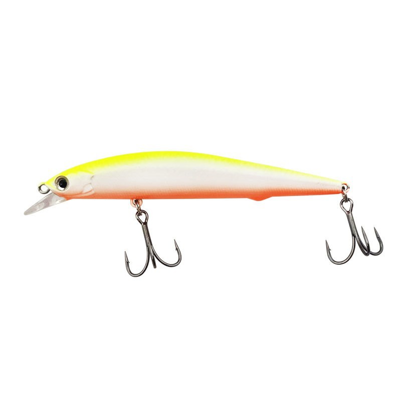 ГиперМол Воблер для рыбалки Minnow, 10 см/10 г желто-черно-серебристая