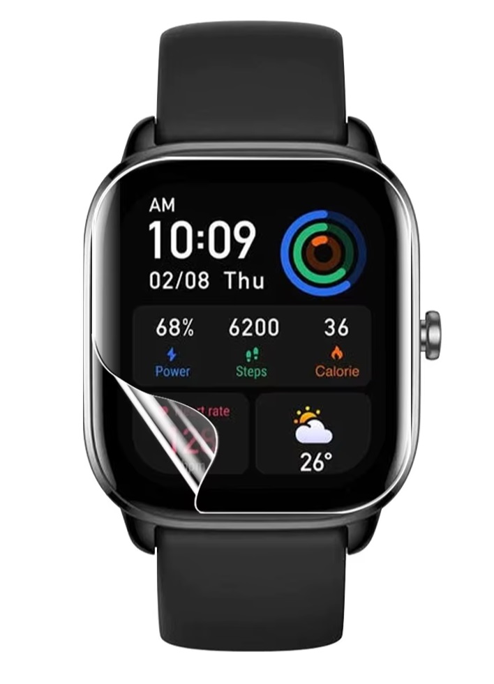 Amazfit Защитная гидрогелевая пленка для Amazfit GTS 4 Mini 8 шт