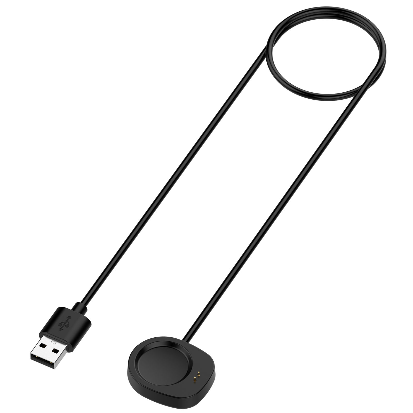 Amazfit Зарядный магнитный кабель для Amazfit T-Rex 3 / Amazfit Balance черный, длина 1 метр