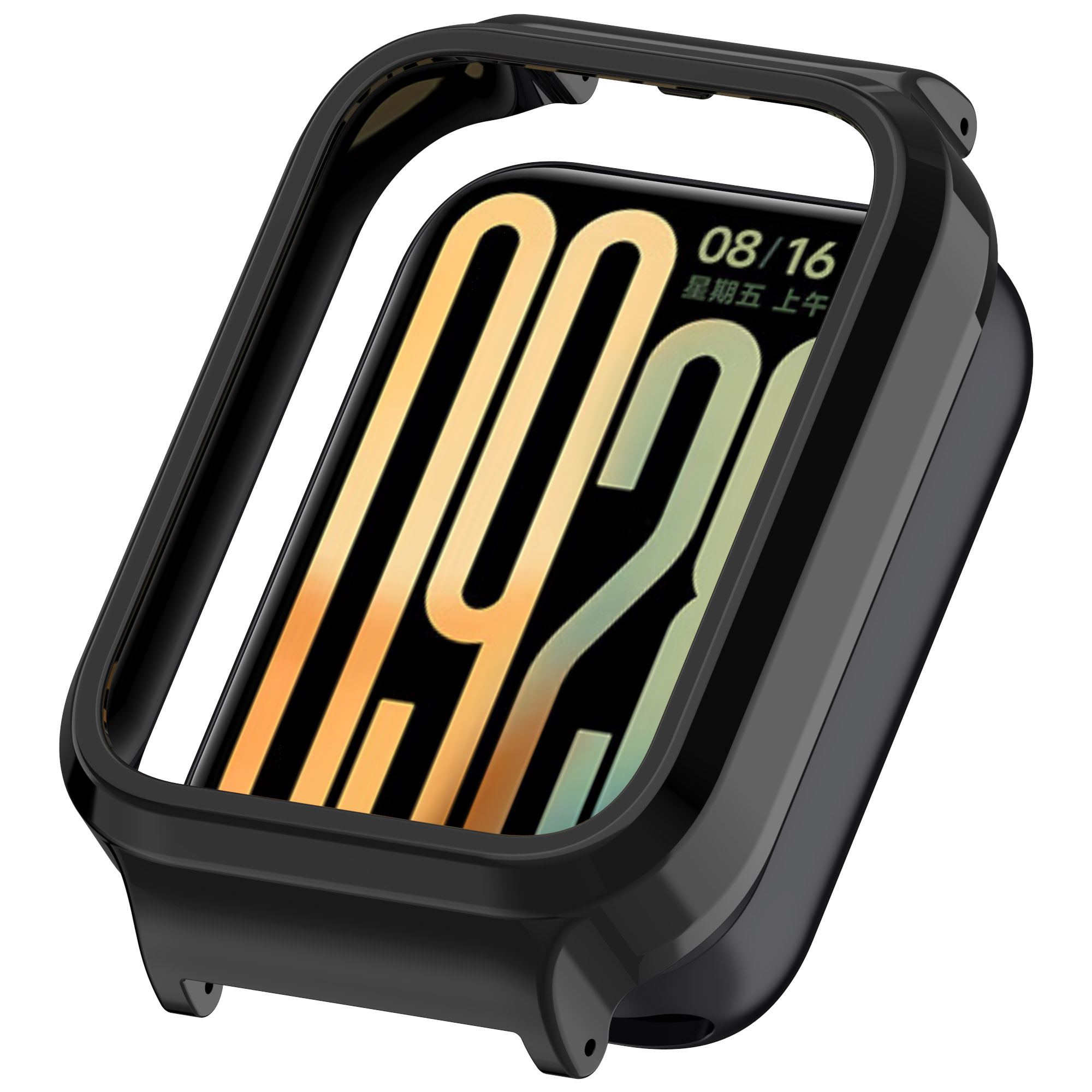 Xiaomi Жесткий защитный бампер для Xiaomi Band 9 Pro черный