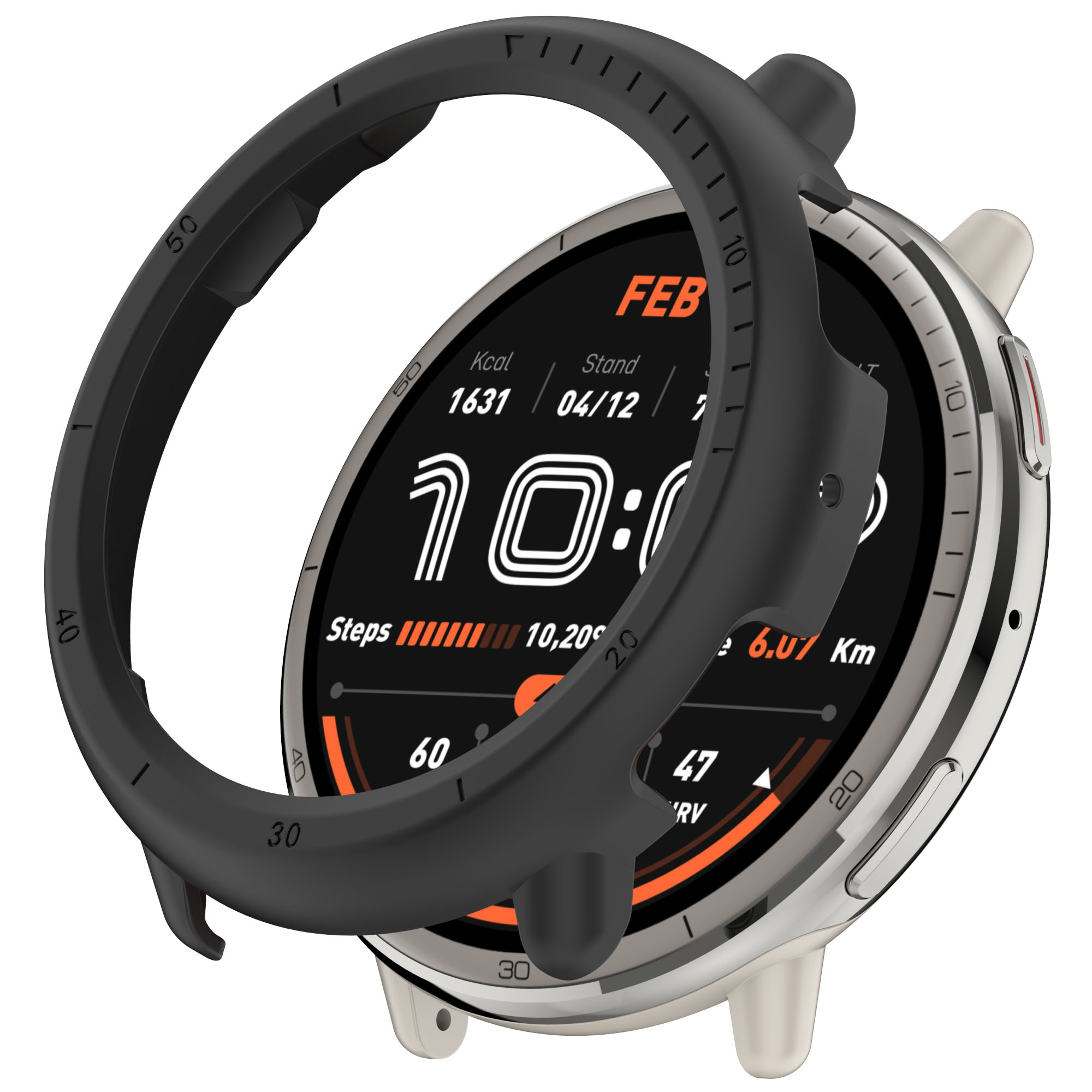 Amazfit Жесткий защитный бампер для Amazfit Active 2 черный