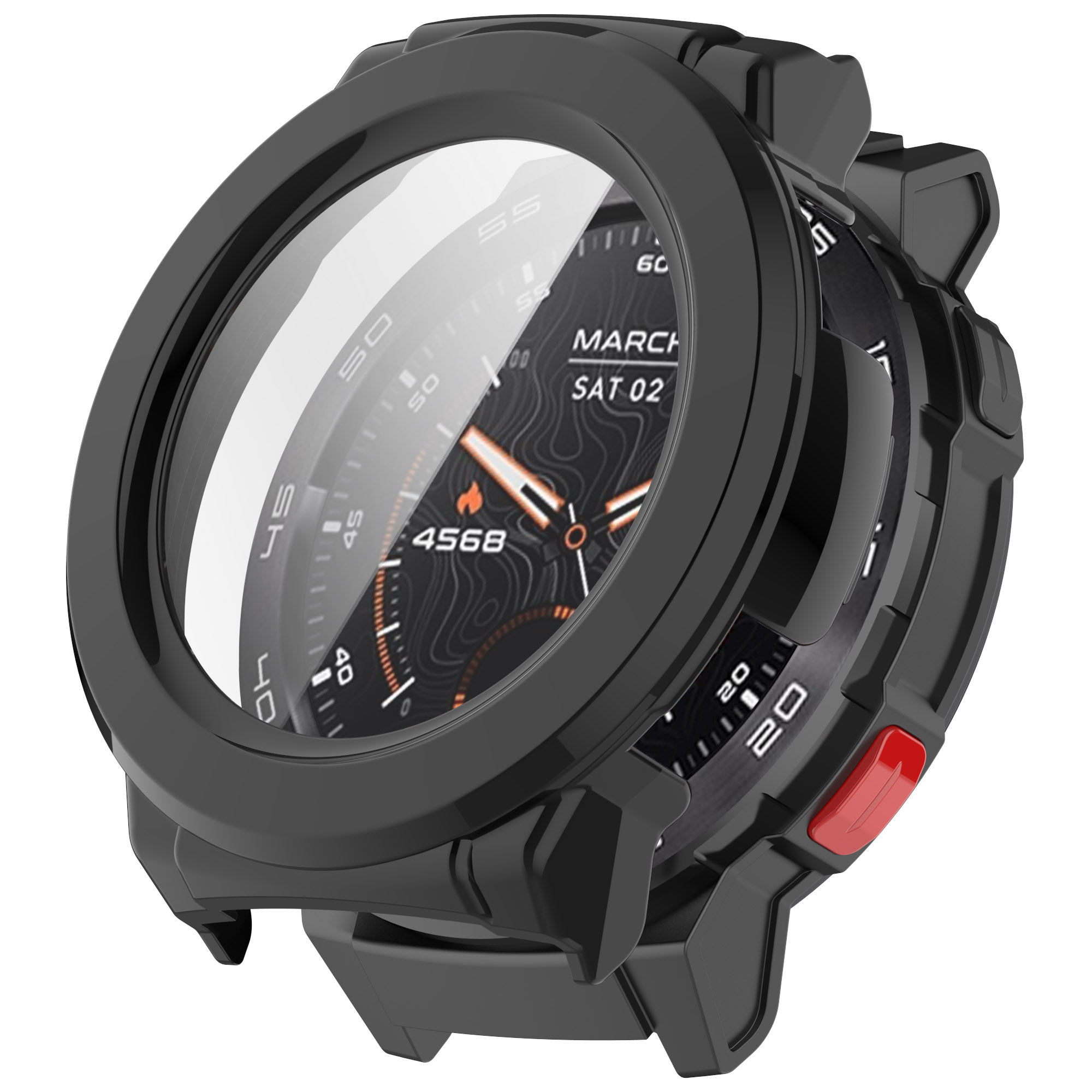 Mibro Жесткий чехол со стеклом для Mibro Watch GS Pro черный