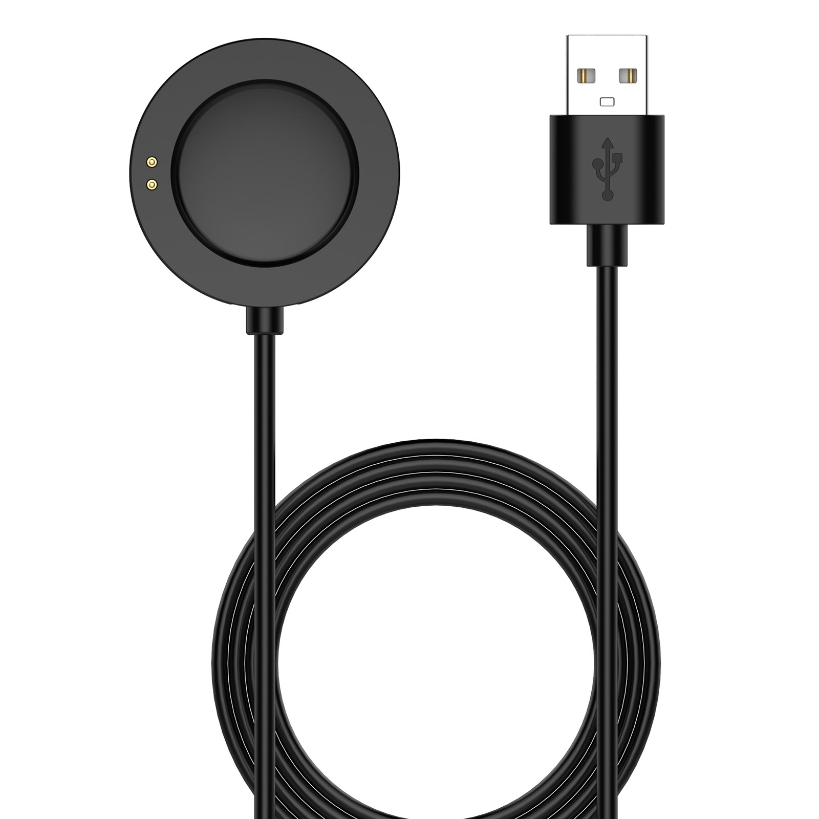 Xiaomi Зарядный кабель для Xiaomi Watch S4 / S3 / S2 / 2 Pro черный, длина 1 метр