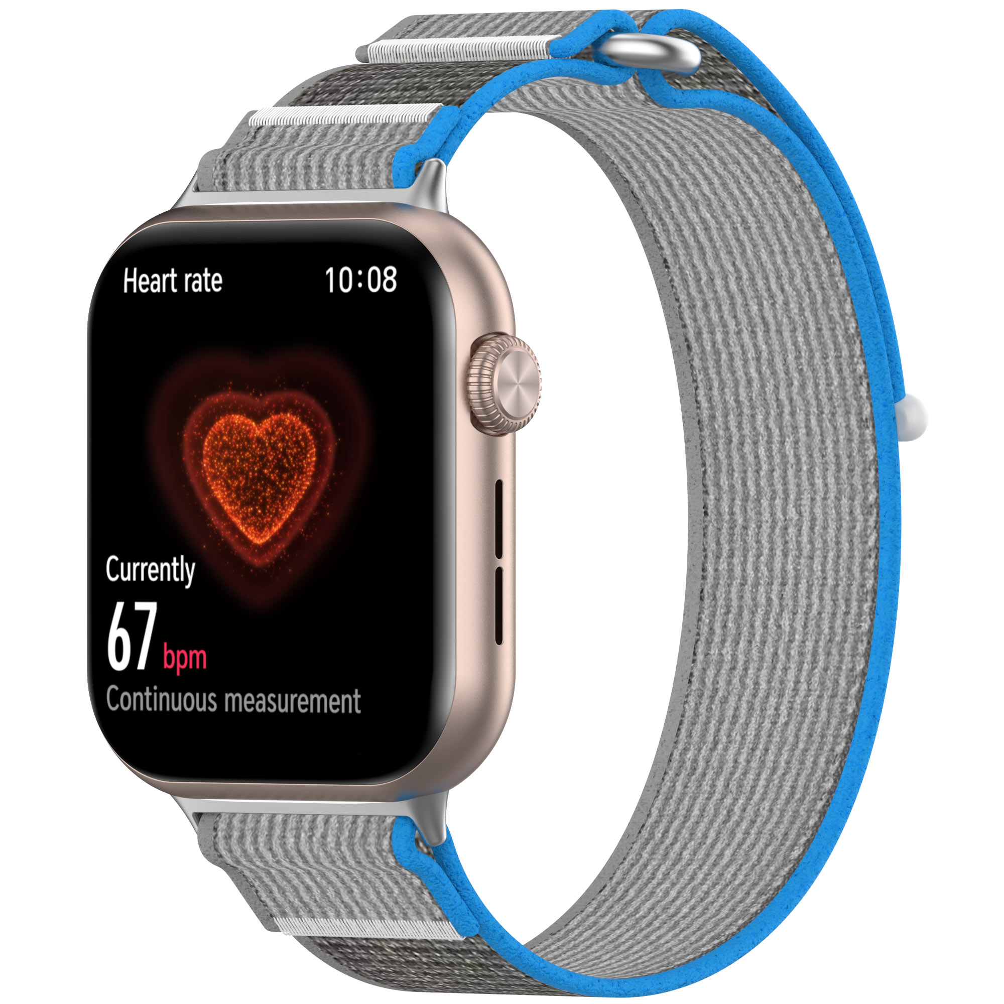 Honor Нейлоновый ремешок с петлей для Honor Watch 5  сине-серый