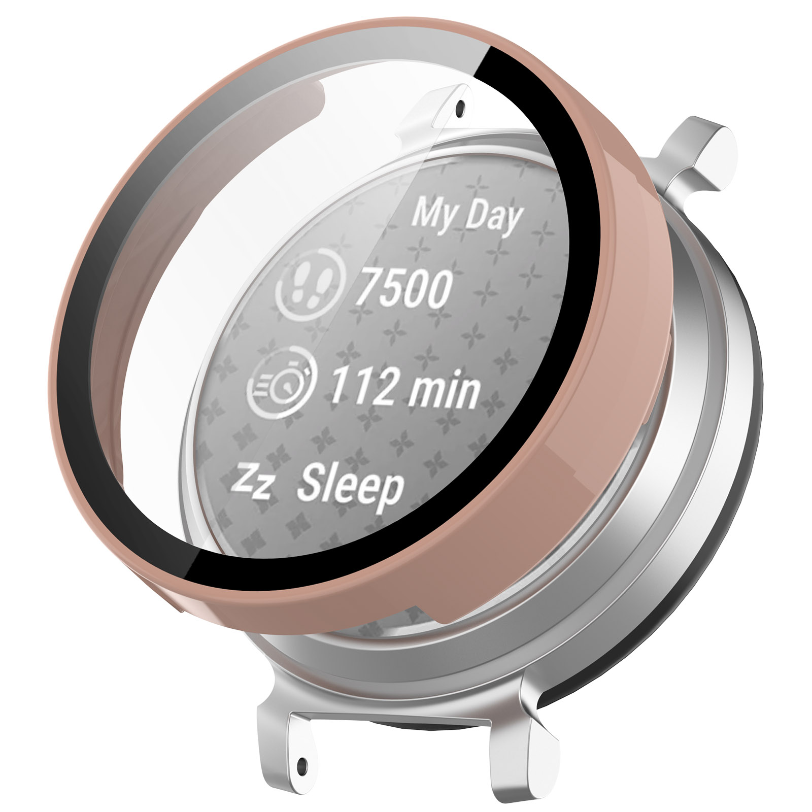 ГиперМол Защитное стекло для Garmin Lily 2 розовый