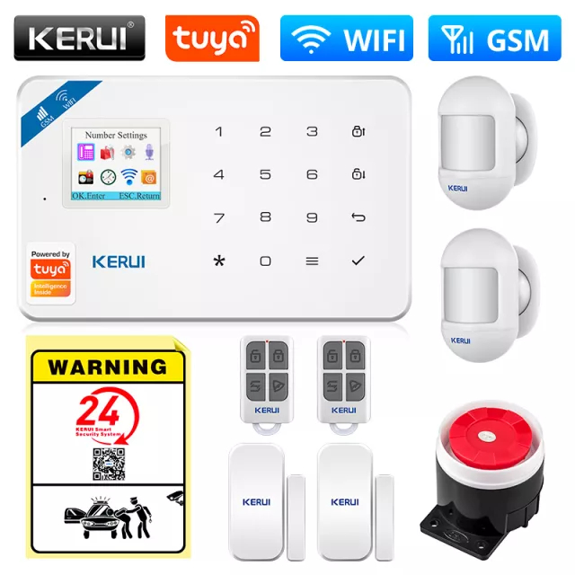 Kerui Tuya W181 (набор 2) Wi-Fi GSM, управление с телефона, масштабируемая