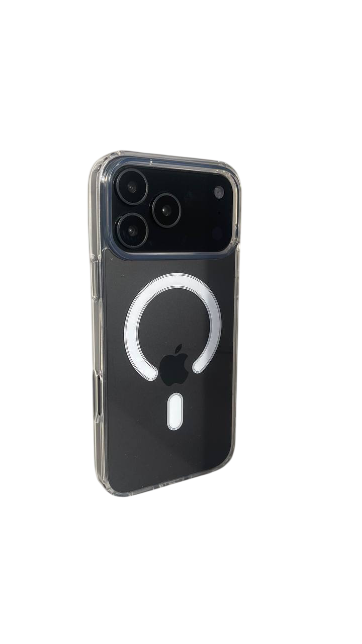 Apple Защитный магнитный чехол для iPhone 17 Pro Max прозрачный