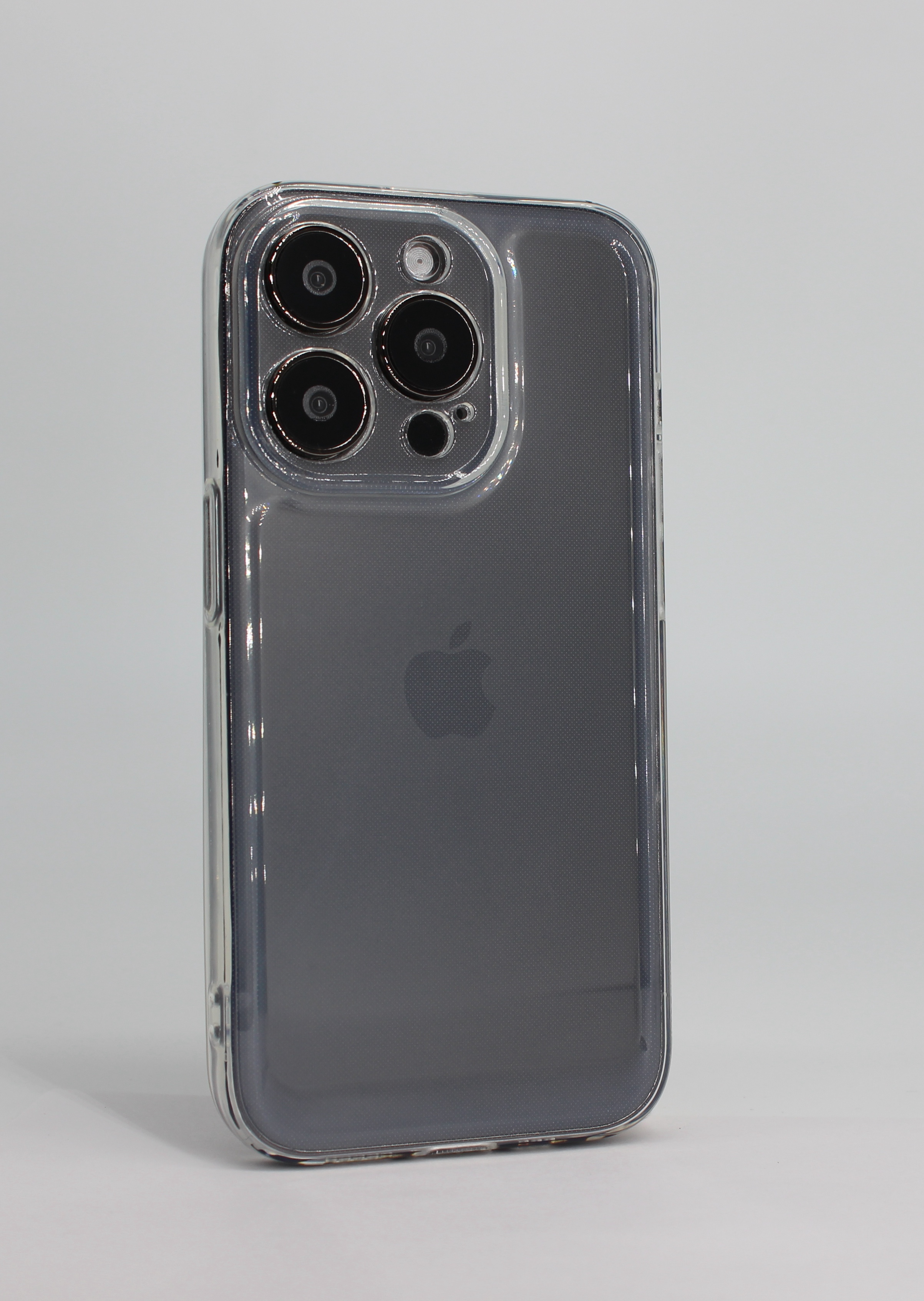 Apple Мягкий силиконовый чехол для iPhone 15 Pro Max прозрачный