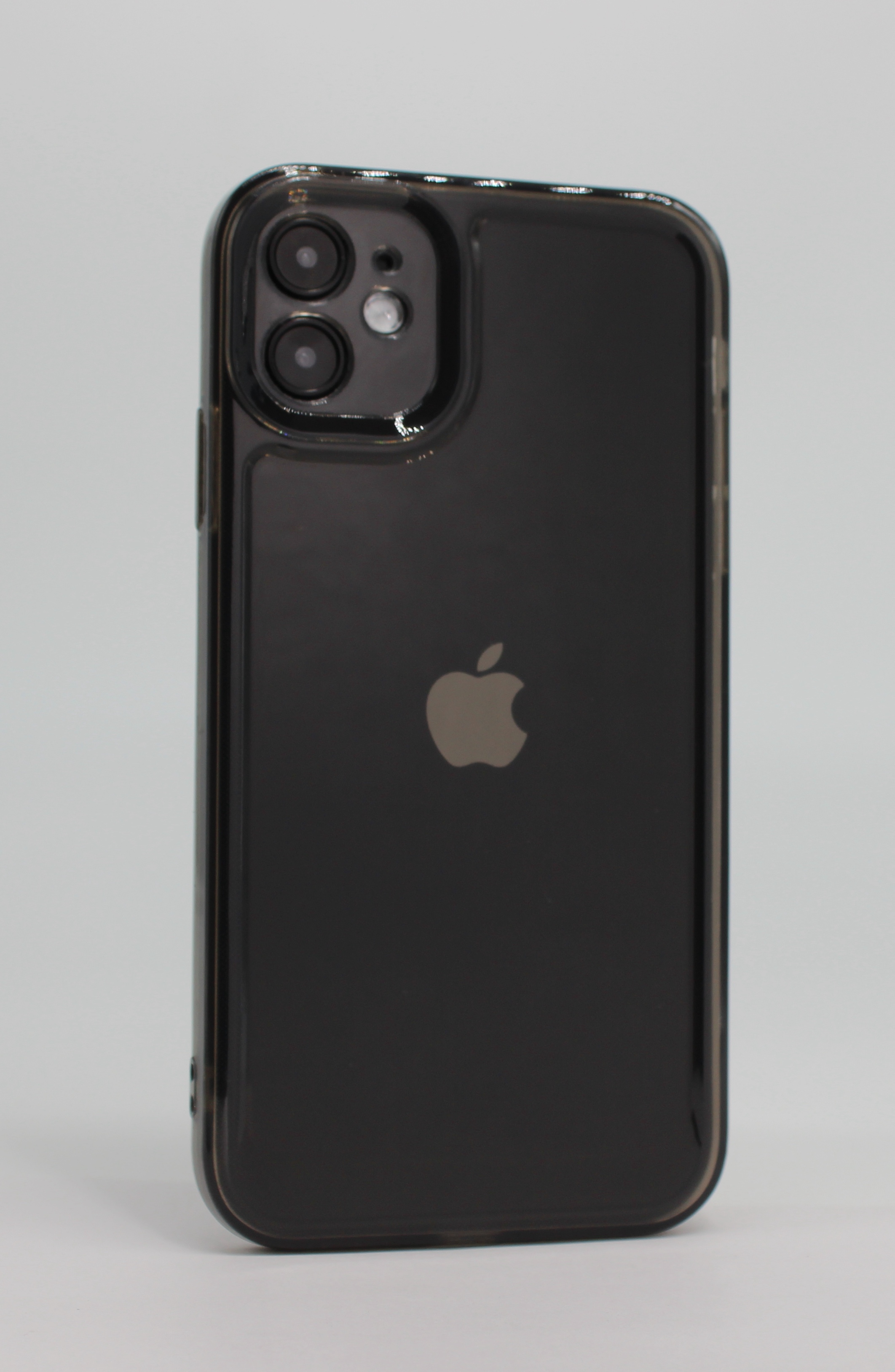 Apple Мягкий силиконовый чехол для iPhone 12 черный