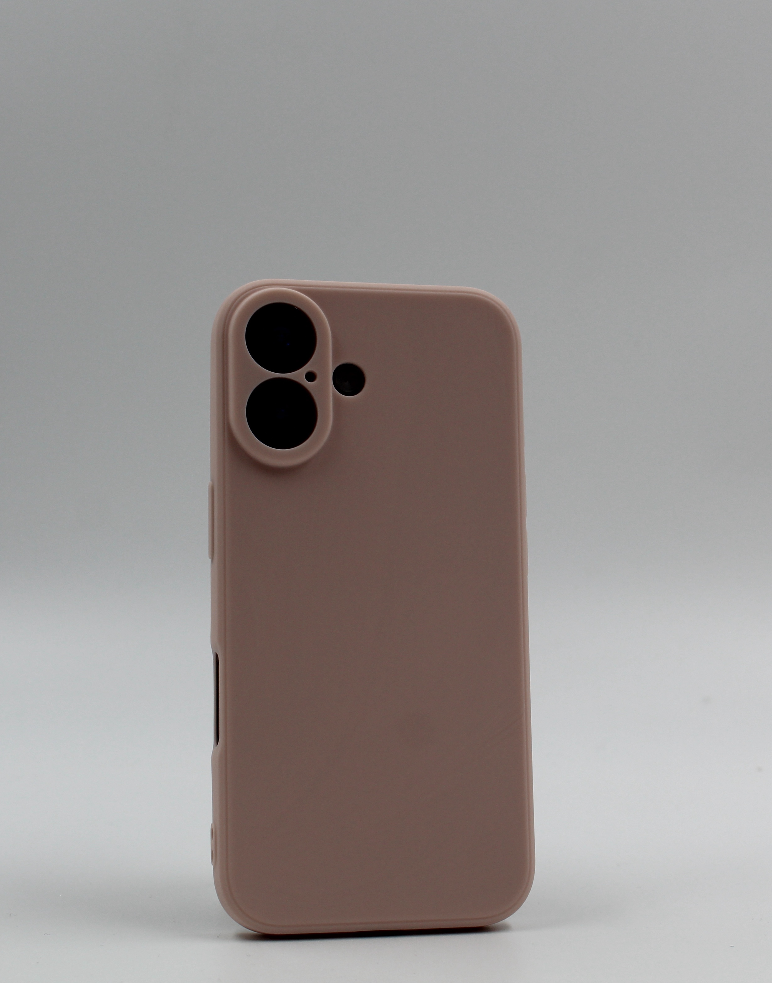 Apple Силиконовый защитный чехол для iPhone 16 Plus розовый