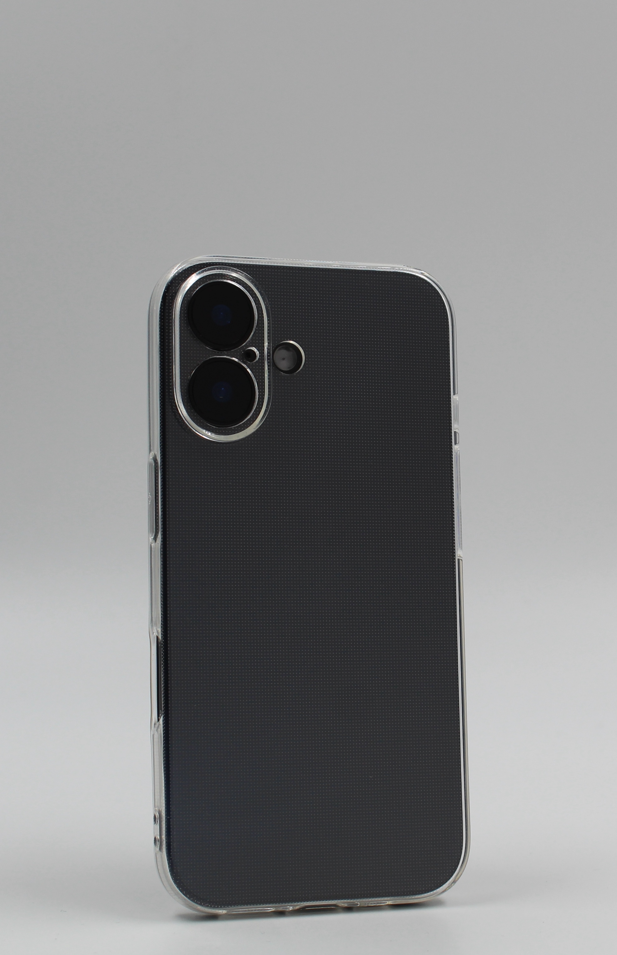 Apple Силиконовый чехол с вырезом под камеру для iPhone 16 Plus прозрачный