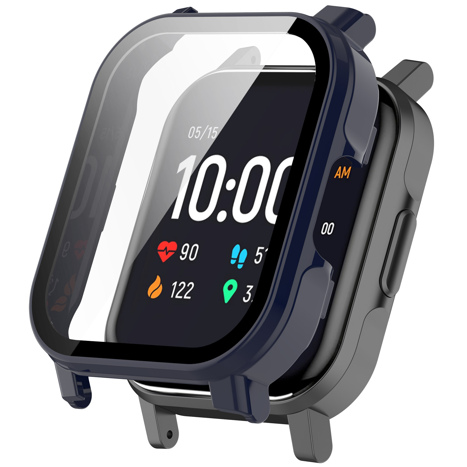 Haylou Жесткий защитный чехол для Haylou Watch LS02 синий