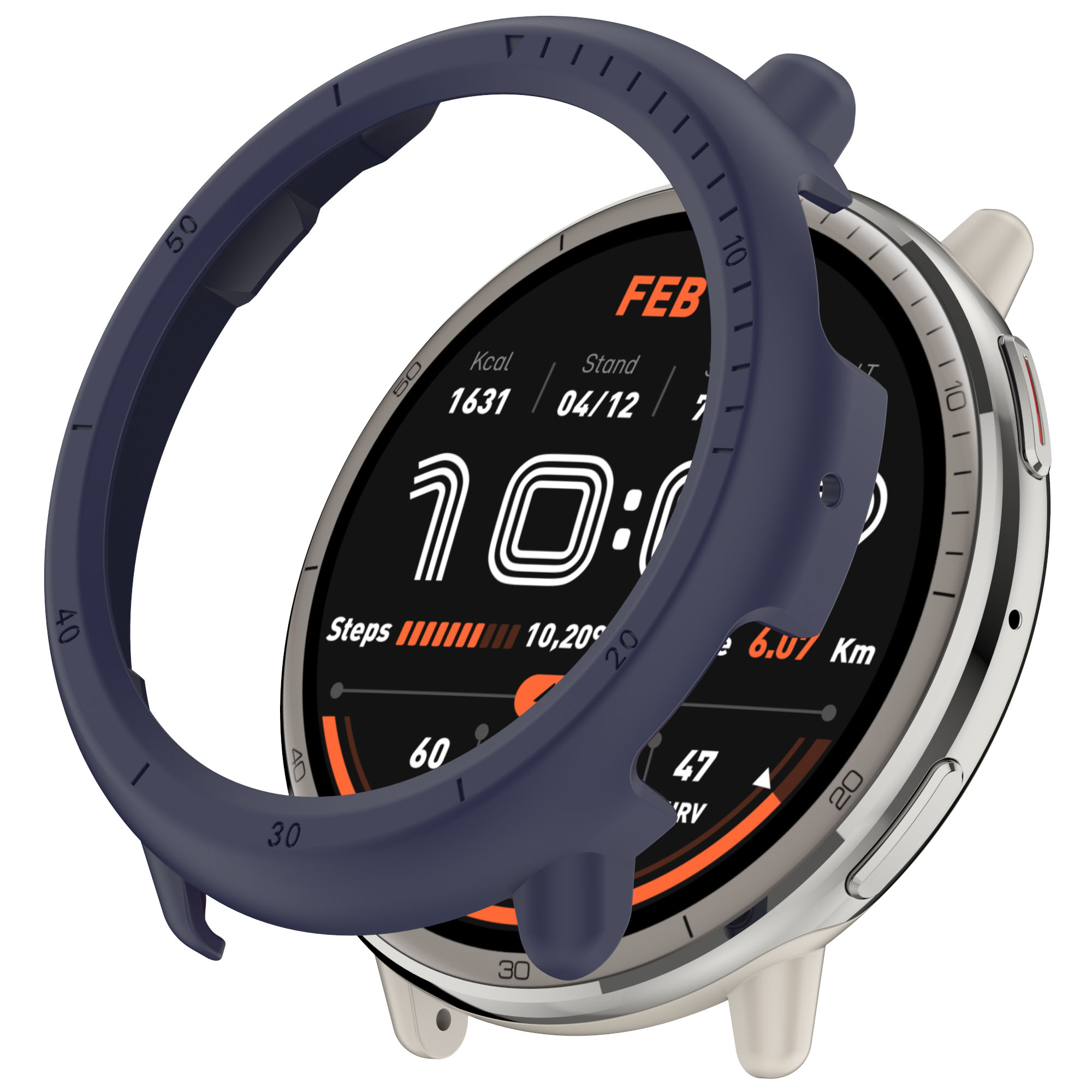 Amazfit Жесткий защитный бампер для Amazfit Active 2 ночной синий