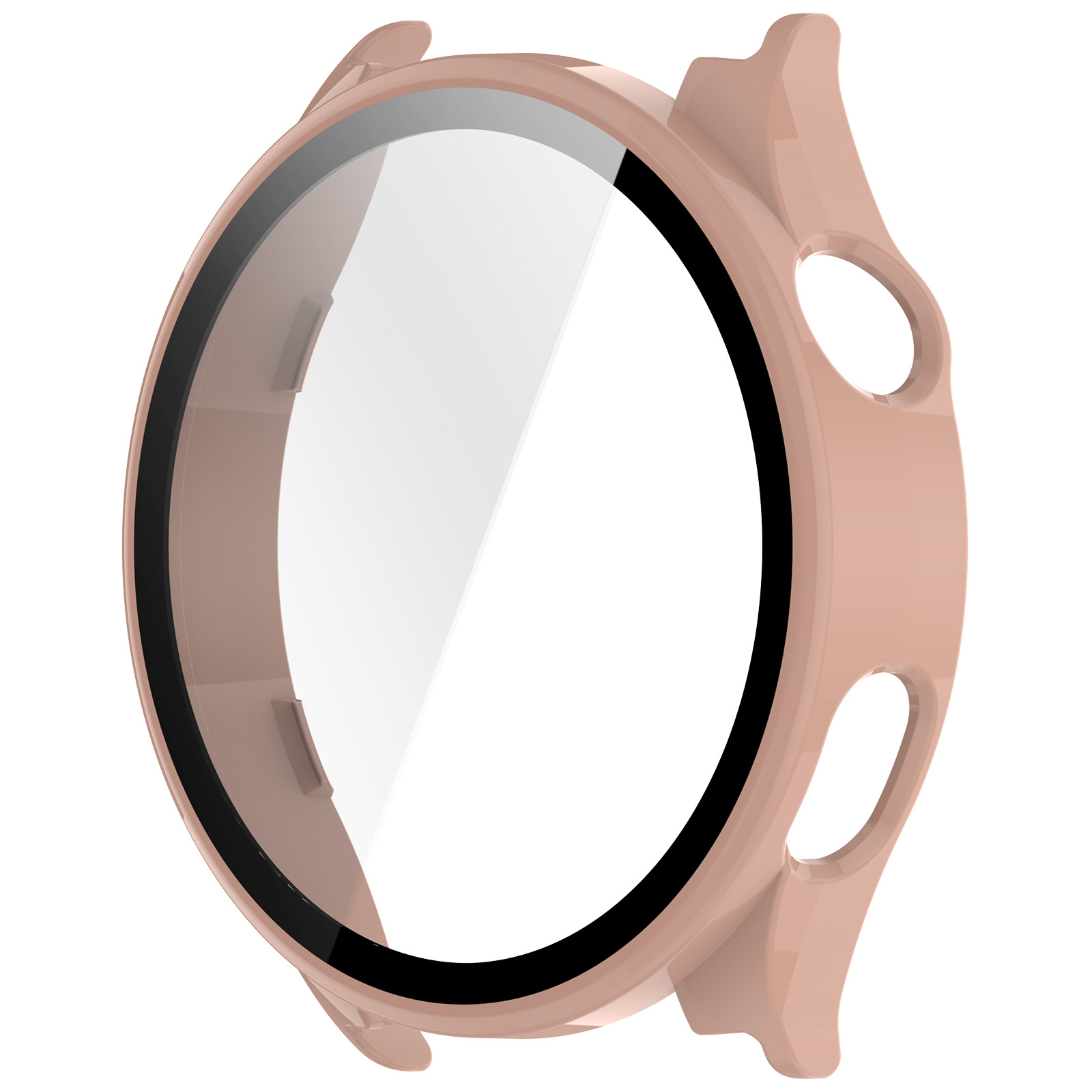 Xiaomi Жесткий защитный чехол со стеклом для Xiaomi Watch 5 вишневый розовый