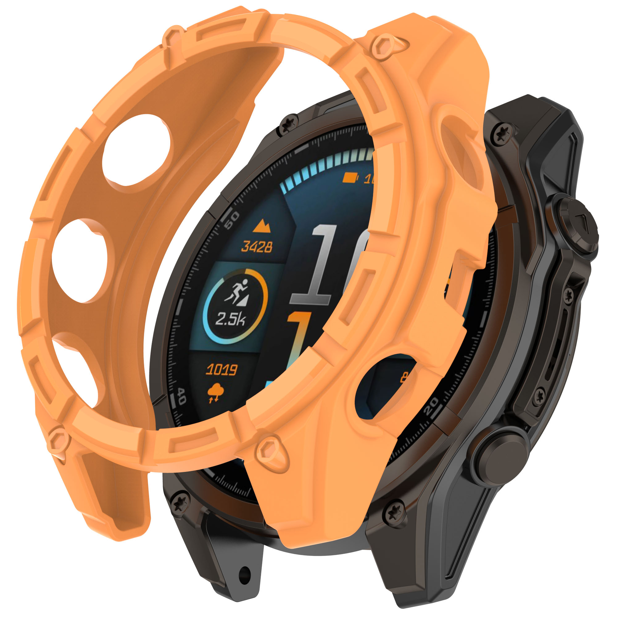 Garmin Мягкий защитный чехол для Garmin Fenix ​​8 AMOLED 51 мм оранжевый
