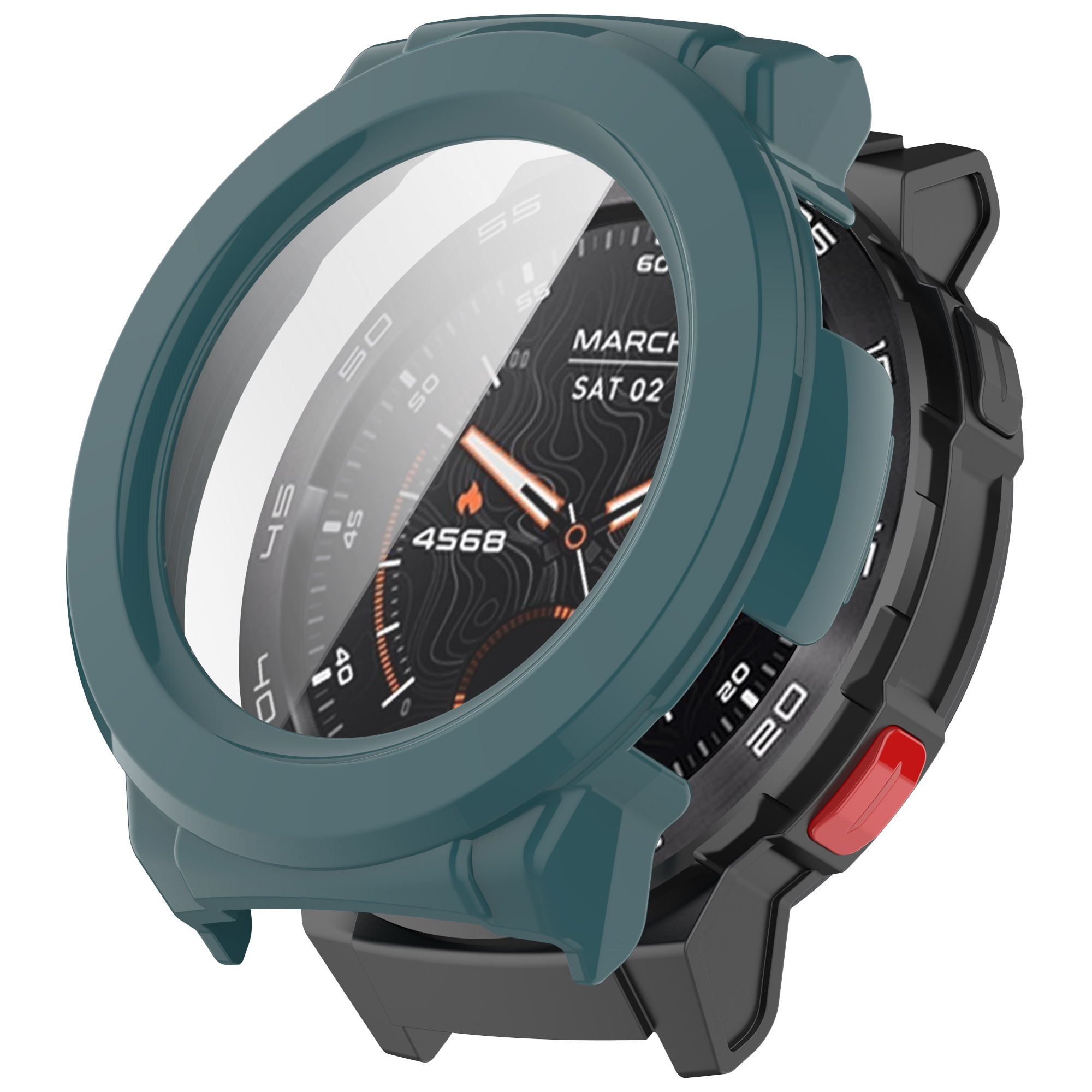 Mibro Жесткий чехол со стеклом для Mibro Watch GS Pro сосново-зеленый