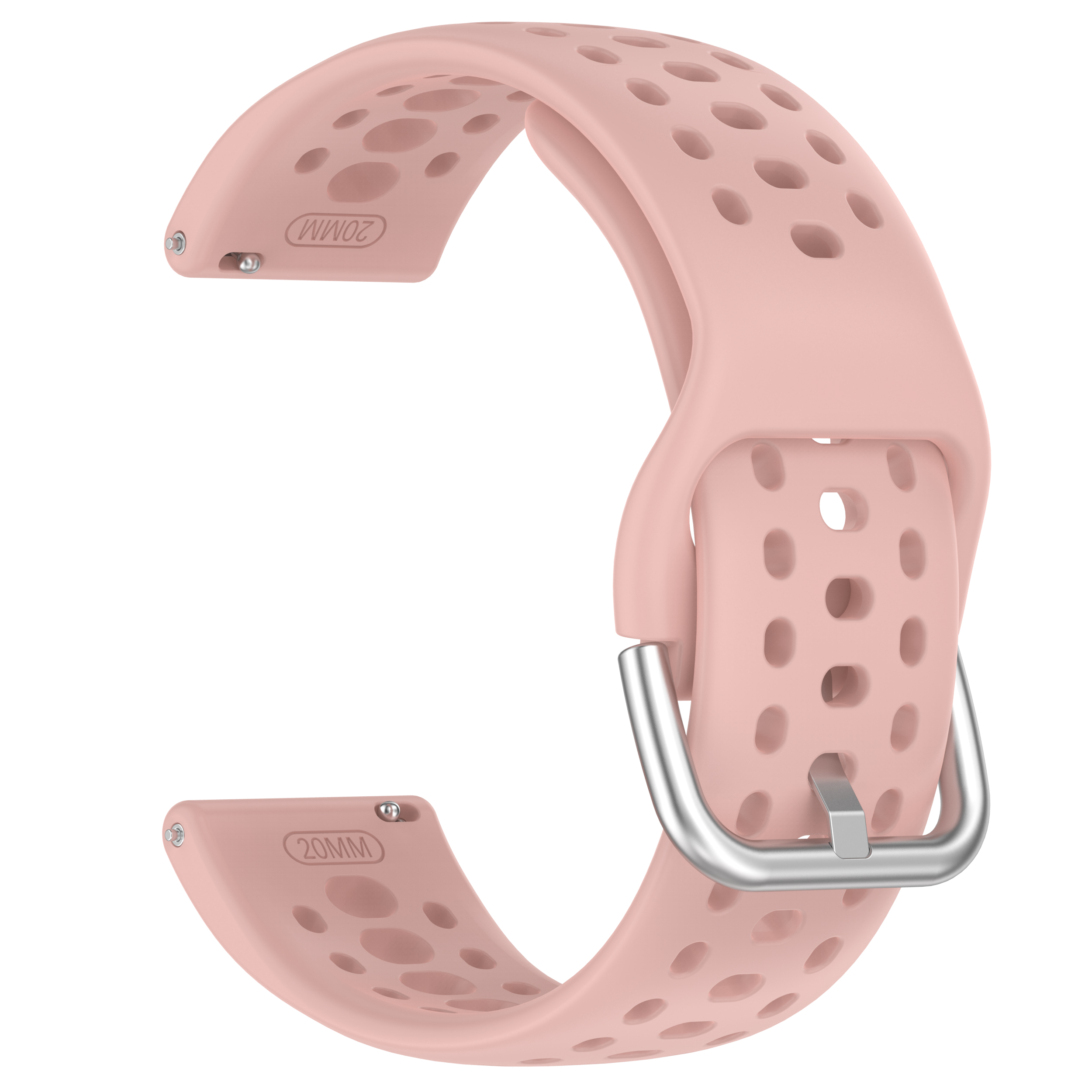 Amazfit Дышащий силиконовый ремешок для Amazfit Active 2 розовый