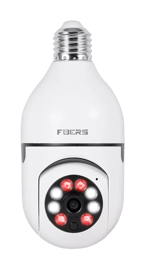 Fuers IP для цоколя E27, 360 градусов, 3МП, 64Гб