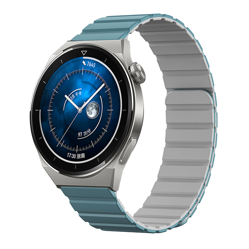 Huawei Универсальный ремешок для Huawei Watch GT5/Redmi Watch 5 Active/Xiaomi Watch S4 Sport, 22 мм мятно-серый