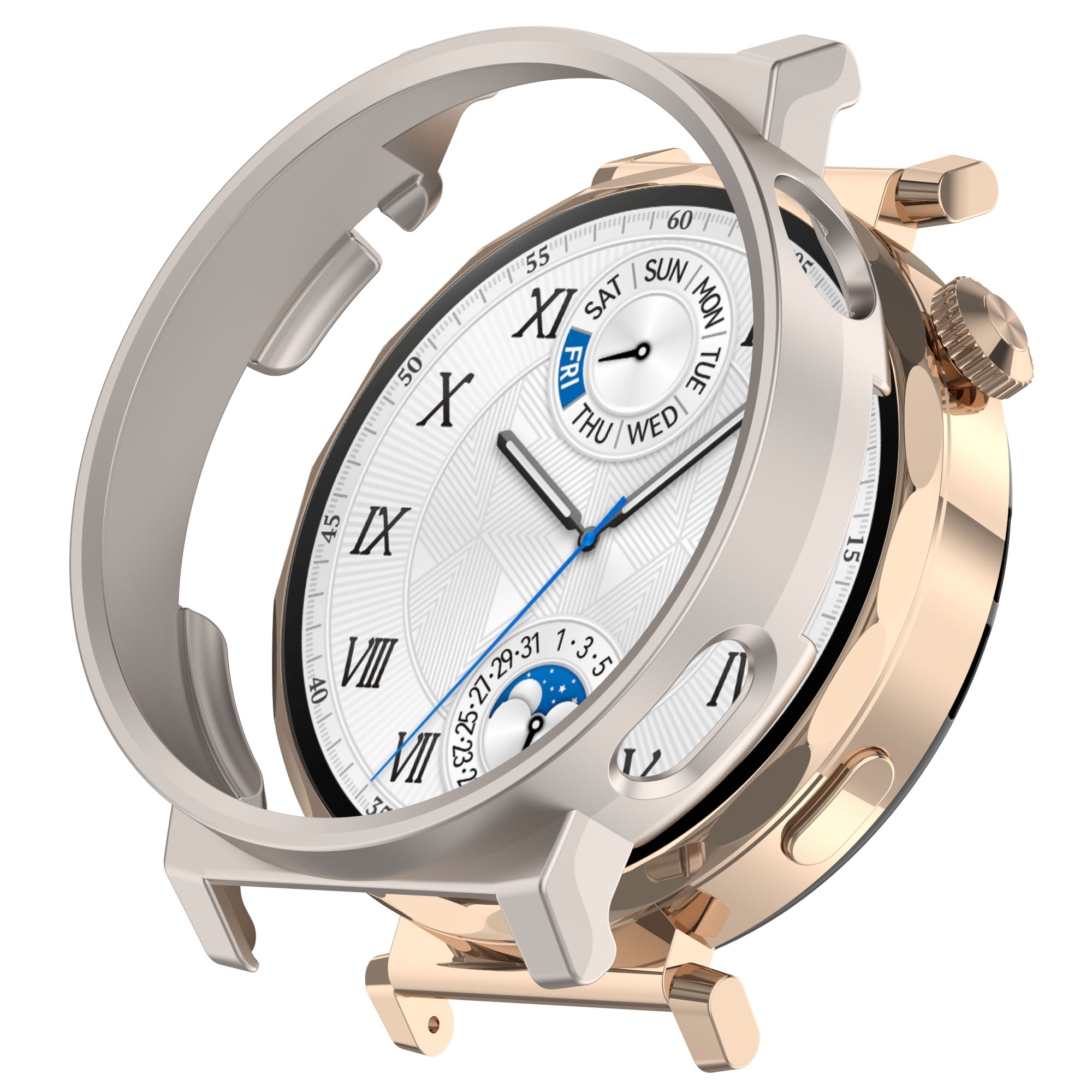 Huawei Жесткий защитный чехол для Huawei Watch GT 5 Pro 42 мм лунный