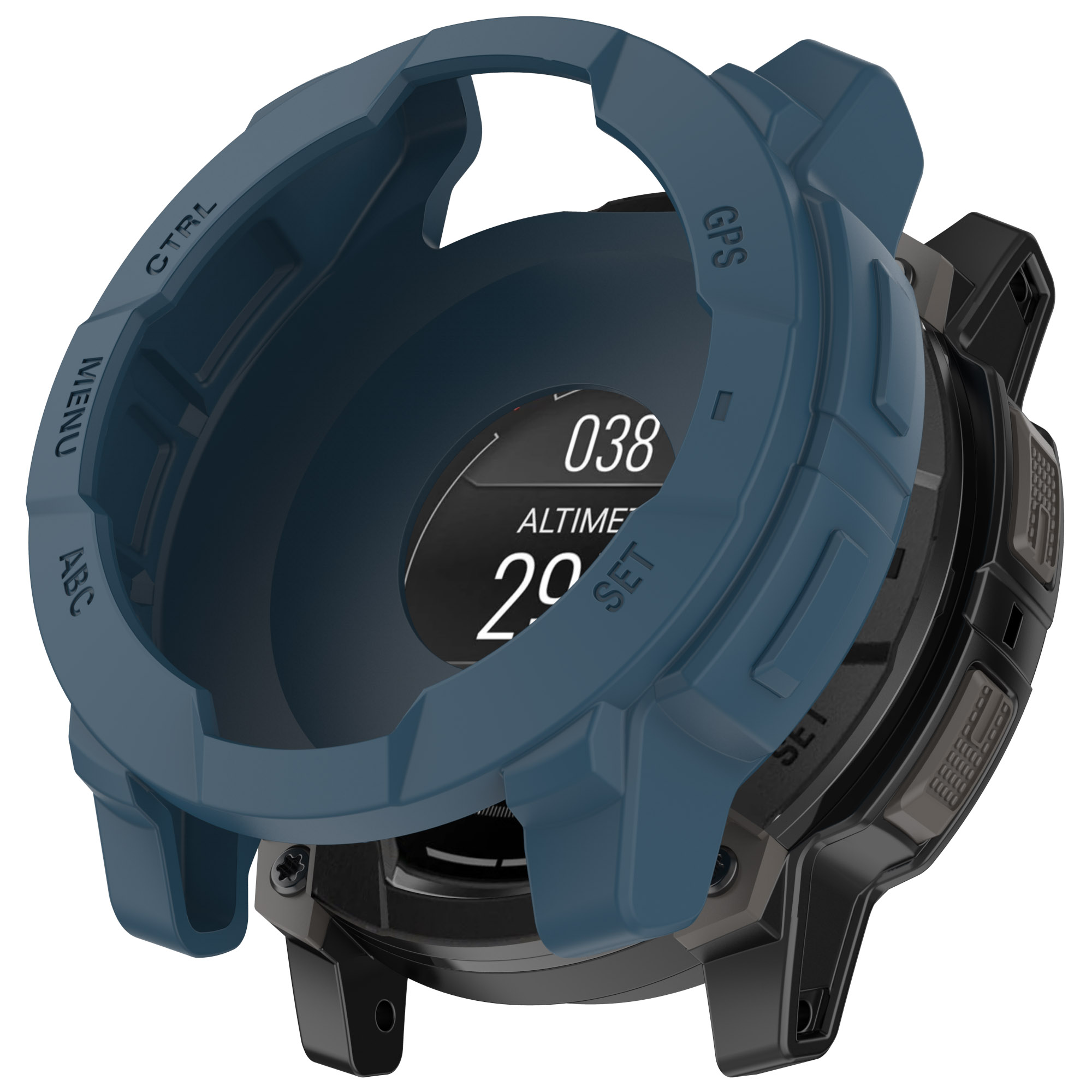 Garmin Защитный силиконовый чехол для Garmin Instinct E, 45 мм синий