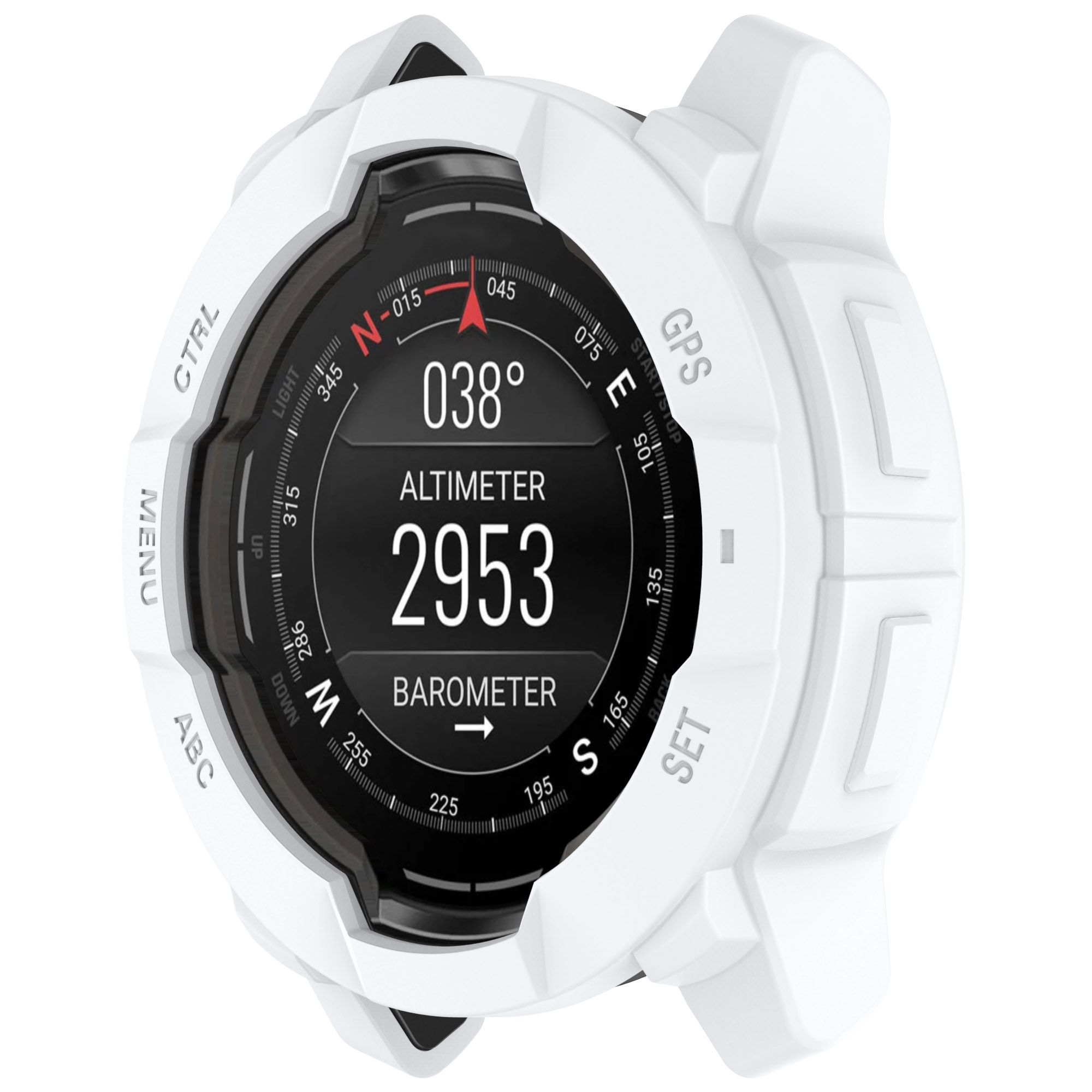 Garmin Силиконовый защитный чехол для Garmin Instinct 3, 50 мм белый