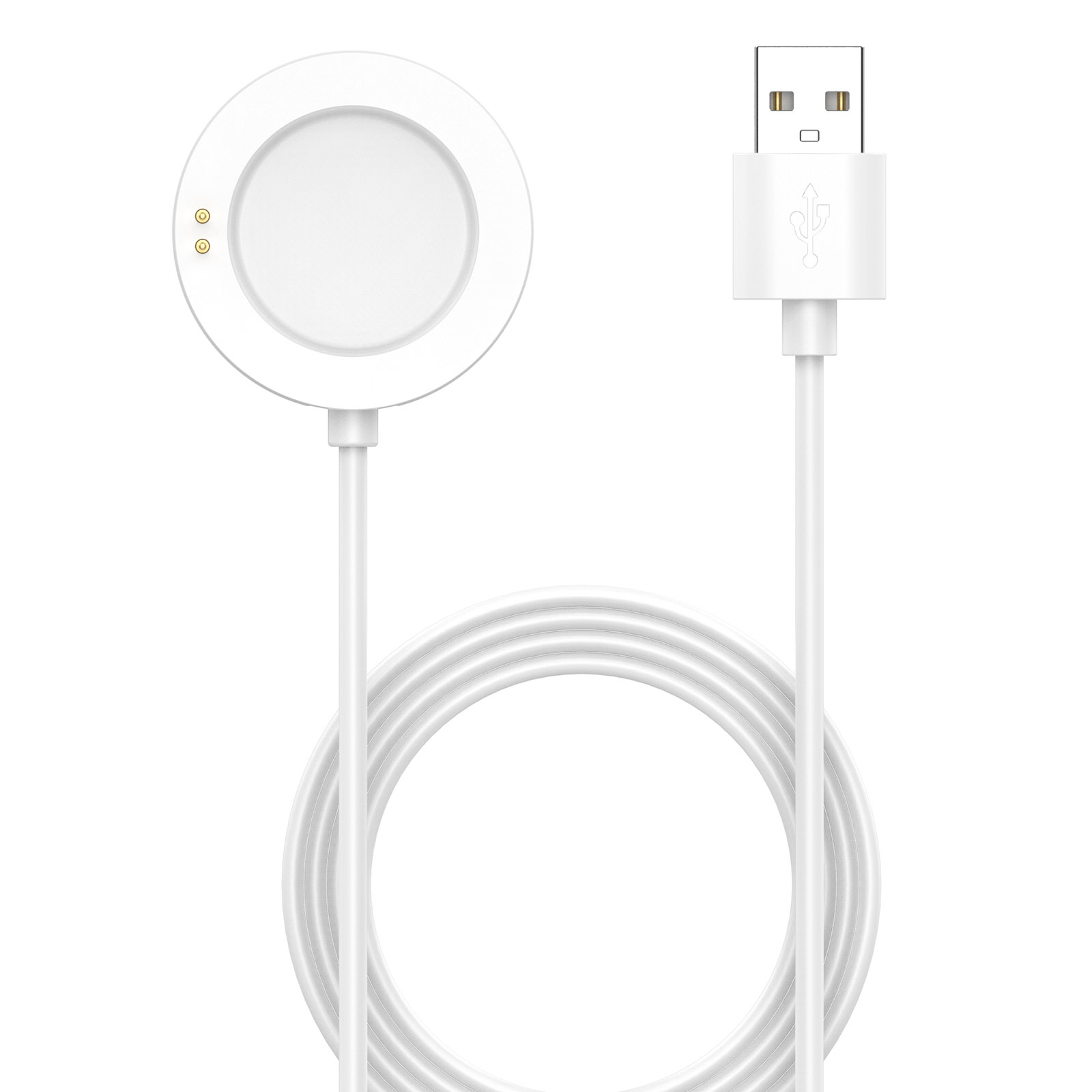 Xiaomi Зарядный кабель для Xiaomi Watch S4 / S3 / S2 / 2 Pro белый, длина 1 метр